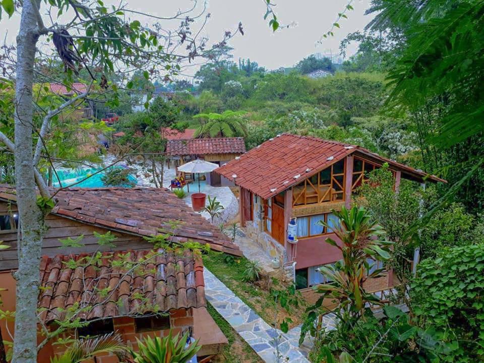 Cabanas Los Achicuales Cuetzalán del Progreso エクステリア 写真