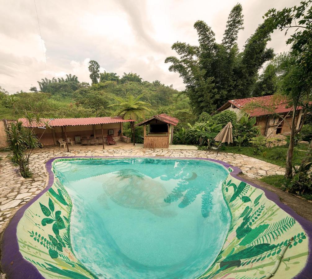 Cabanas Los Achicuales Cuetzalán del Progreso エクステリア 写真