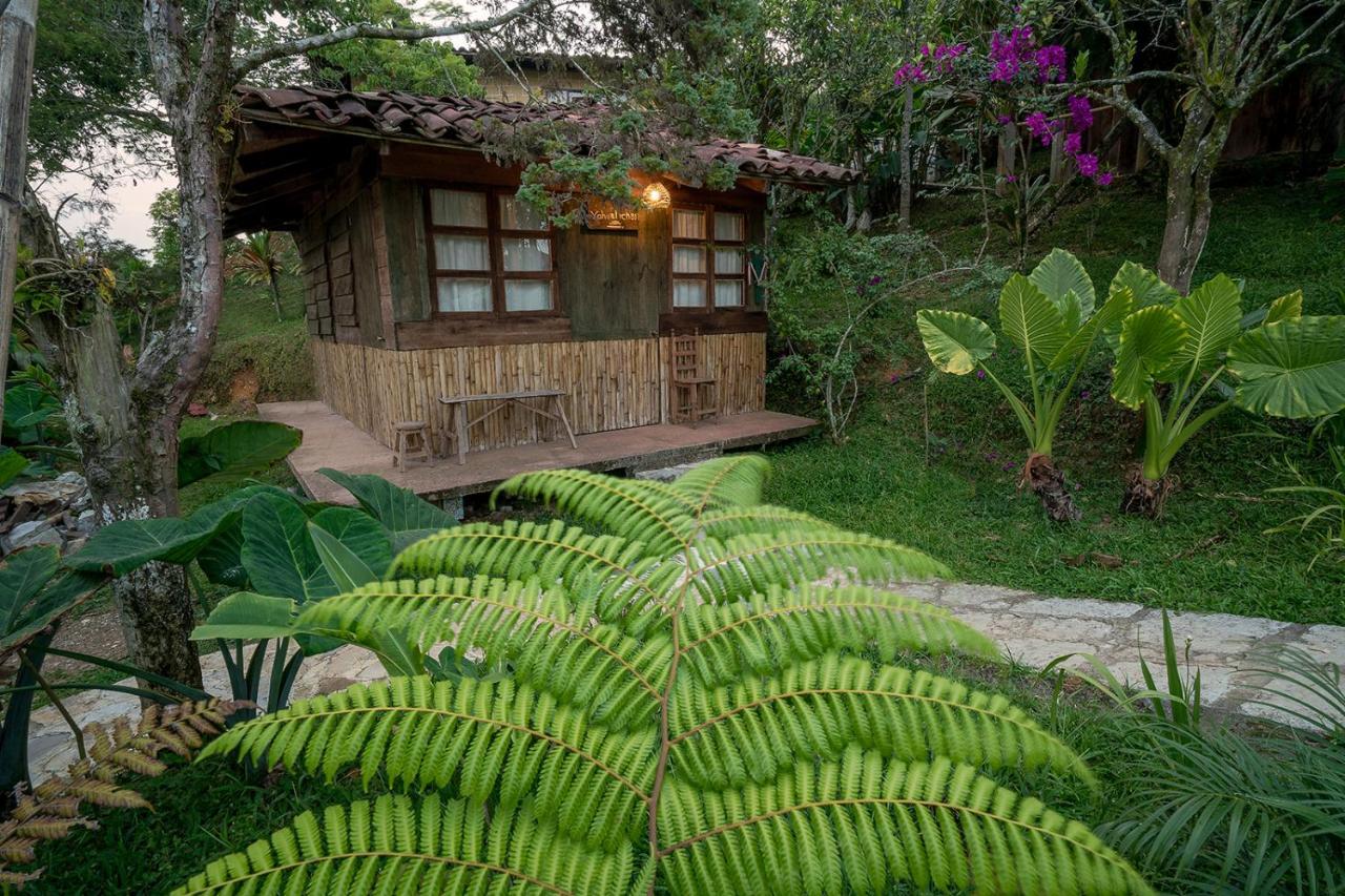 Cabanas Los Achicuales Cuetzalán del Progreso エクステリア 写真