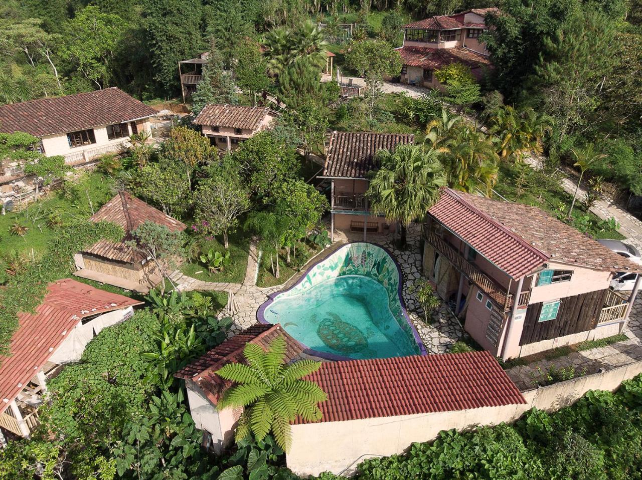 Cabanas Los Achicuales Cuetzalán del Progreso エクステリア 写真