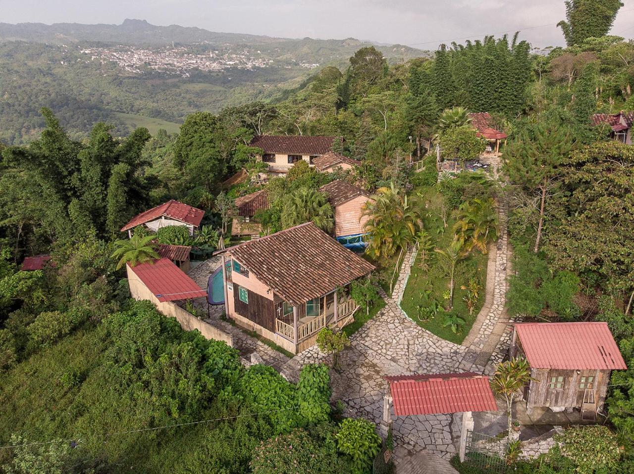 Cabanas Los Achicuales Cuetzalán del Progreso エクステリア 写真